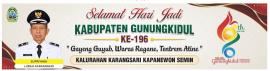 HARI JADI GUNUNGKIDUL KE-196